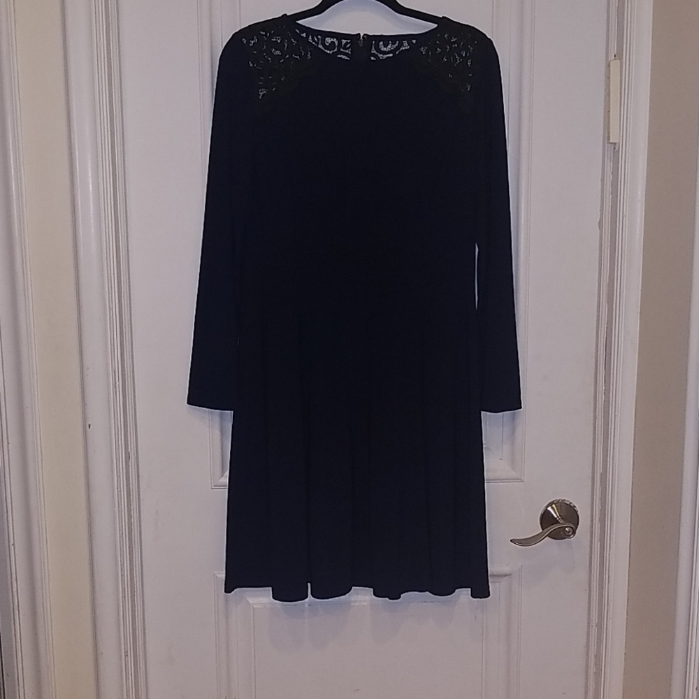 American Living | Navy Blue flary dress